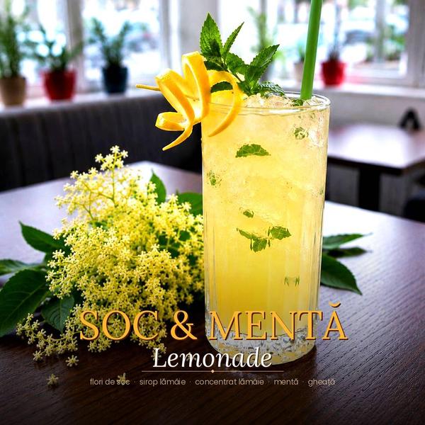 SOC & MENTA LEMONADE